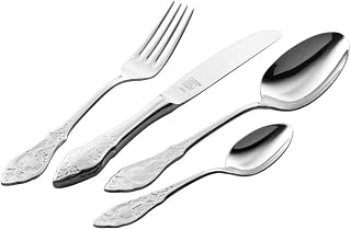 ZWILLING East Frisian Stainless Steel 18/10 Cutlery Set 68 Pieces, Kitchen Dining Utensils Flatware Set
