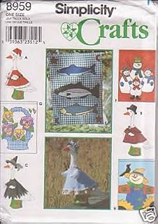 Simplicity Flags and Lawn Geese Clothing Pattern 8959