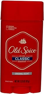 Old Spice Classic Deodorant Stick, Original 3.25 oz (Pack of 12)