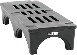 HUBERT Black Plastic Dunnage Rack - 60" L x 22" W x 12" H