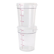 Cambro 4 QT (2-Pack) / Clear / 4.0 quarts Container Sets