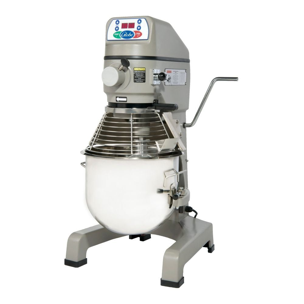 25-Quart Countertop Planetary Mixer by Globe – 25.0 quarts, Stainless Steel, Model SP25