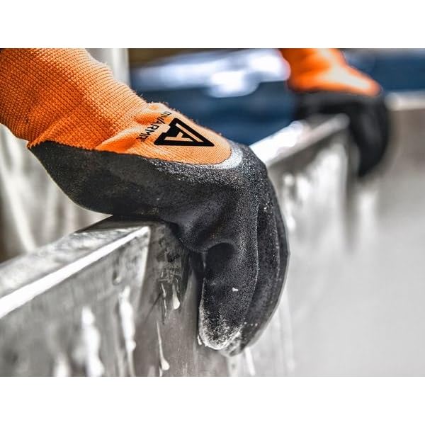 Cut Resistant Gloves by Ansell – 9, Polyester, Black, Model 97-011-9