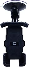 Cummins Windshield Phone Mount CMNWSPH - Suction Cup Phone Holder for Car or Truck Window or Dash Universal Fit - Black