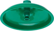 Haws SP829 Axion MSR ABS Plastic Drench Shower Head with Integral Flow Control, Green