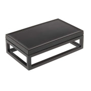 Black Display Riser with Black Top - 3 1/5" H by HUBERT – Metal, Black, Model 39035+98771
