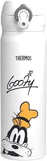 Vacuum Insulated Portable Mug by THERMOS – 16.9 Ounces, 500.0 milliliters, Stainless Steel, Goofy, Model JNL-506DS GFY