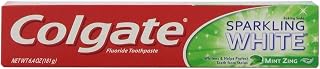 Colgate Sparkling White Baking Soda Anticavity Fluoride Toothpaste Zing oz, Mint, 6 Ounce