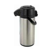 2.5 L Stainless Steel Airpot by Winco – 84.5 Ounces, 2.5 liters, Stainless Steel, Stainless, Model APSP-925