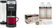 Keurig K-Supreme Single Serve K-Cup Pod Coffee Maker, MultiStream Technology, Black & Brewer Maintenance Kit, Includes Descaling Solution, Water Filter Cartridges & Rinse Pods