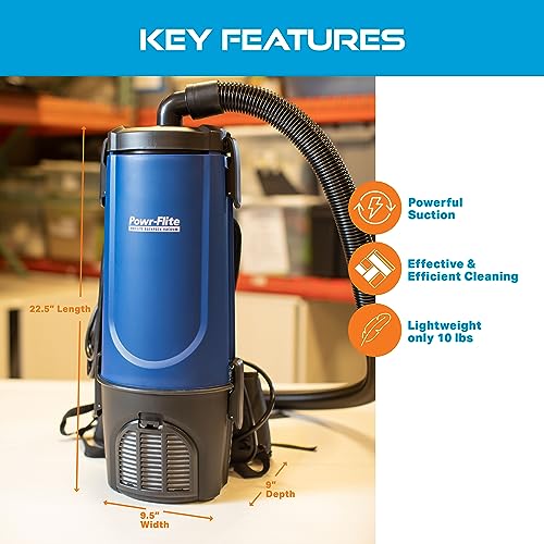 Powr-Flite Pro Lite BP4S / 4-quart / Blue Canister Vacuums