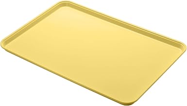 Cambro 1826MT145 Market Tray 18" X 26" Yellow Case of 6