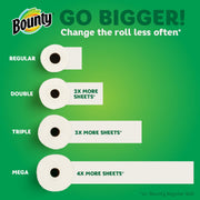 Bounty Prints / 1 / 135 sheet (Pack of 4) Paper Towels