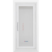 Steel Fire Extinguisher Cabinet with Breakable Acrylic by Global Industrial – Alloy Steel, White, Model 670599