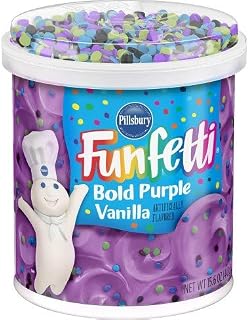 Pillsbury Bold Purple Funfetti Frosting, 15.6 Oz