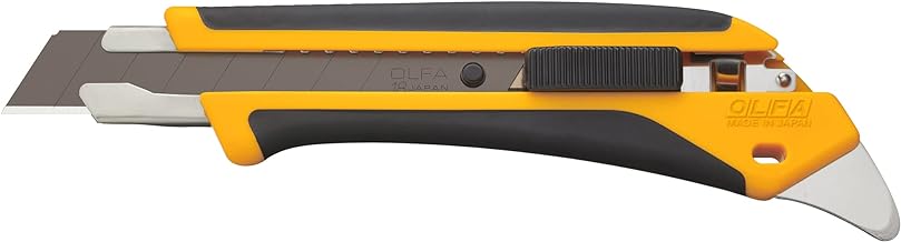 OLFA 18mm Heavy-Duty Utility Knife (LA-X) - Fiberglass, Chemical Resistant