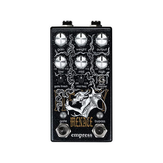 Heavy Menace Distortion Pedal - Black by Empress Effects – Black, Model EMPHEAM