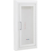 Steel Fire Extinguisher Cabinet with Breakable Acrylic by Global Industrial – Alloy Steel, White, Model 670599