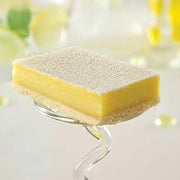 Sweet Street Shelf Stable Unsliced Square Luscious Lemonade Bar -- 4 per case.