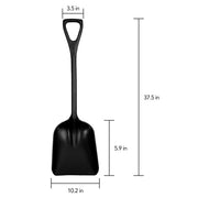 Remco Black / 10 inch Blade / Shovel Storage & Transport