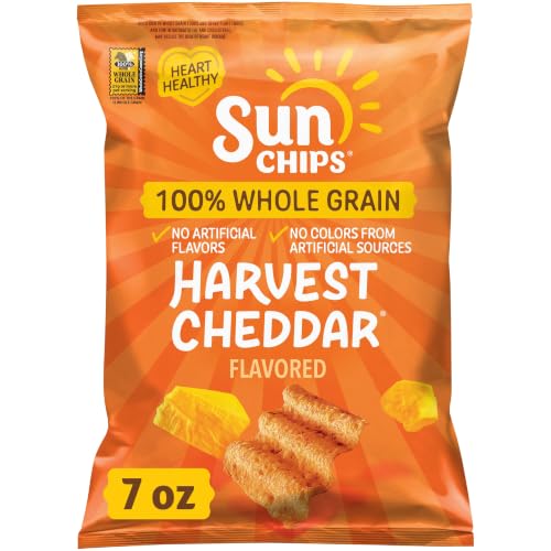 Sunchips Cheddar Cheese / 7 Ounce (Pack of 1) / 1 Chips & Crisps
