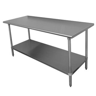 Economy Stainless Steel Top Workbench Finish: Galvanized by Advance Tabco – 36.00x26.00x4.00, In Description, Check Images, Model TT-242