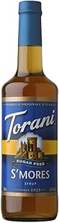 Torani Sugar Free S'mores Flavoring Syrup - 750 ml