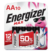 Energizer Multicolor / 10 Count (Pack of 1) / AA AA