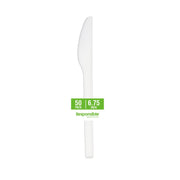 Responsible Products 6.75" Knives White (50 Count) / White / 50 Knives