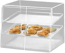 Cal-Mil P241SS Trays, 19" W x 17" D x 18" H, Clear