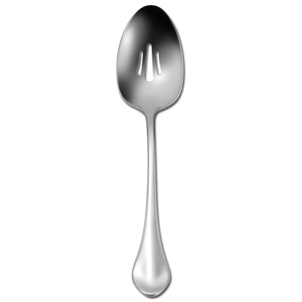 Capello Pierced Serving Spoon by Oneida – Stainless Steel, Silver, Model 8541929548