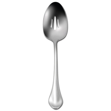 Capello Pierced Serving Spoon by Oneida – Stainless Steel, Silver, Model 8541929548