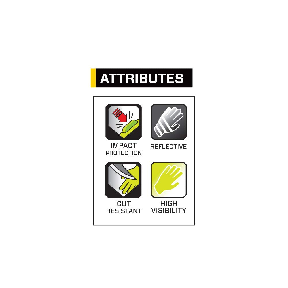 Ansell Medium (Pack of 1) / Black / 1 Safety Work Gloves