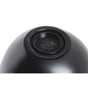 Black Melamine Serving Bowl with Light Wood Interior- 9 1/10" Dia by HUBERT – Melamine, Black, Model H0284-BLACK