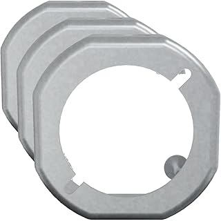 Hubbell Raco 111 Extension Ring Ceiling Outlet Box, 11.8 Cu-in, 3-1/2 in Dia X 1-1/2 in D, 3-1/2" (Pack of 3)