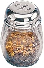 American Metalcraft Inc. 3307 Glass Swirl 6 Oz Shaker with S/S Top
