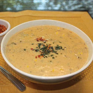 Rip Roarin Crab and Corn Soup - 4 lb. package by Blount Fine Foods – Pack of 4