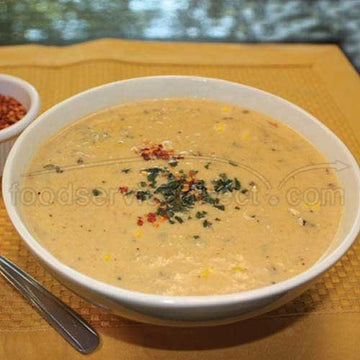 Rip Roarin Crab and Corn Soup - 4 lb. package by Blount Fine Foods – Pack of 4