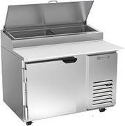 Beverage Air DP46HC 46" W Two Door Refrigerated Pizza Prep Table, 12 Cu. Ft. Capacity