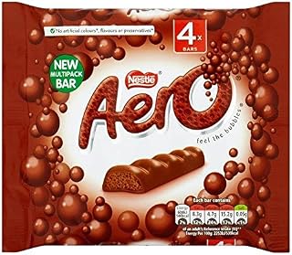 Aero Milk Bubbly Bar Multipack 4 X 27G