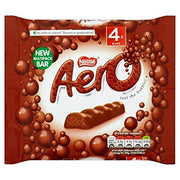 Milk Bubbly Bar Multipack 4 X 27G by Aero – Pack of 4