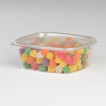 Koda Cup 32 oz. (Quart Size) RPET Clear Plastic Hinged Lid Deli Meal Prep Fruit Salad Display Food Storage Containers 100% BPA Free | 200/Case – Product Details