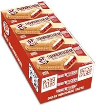 JJs Bakery Duos Strawberry and Cream Pie -- 48 per case.
