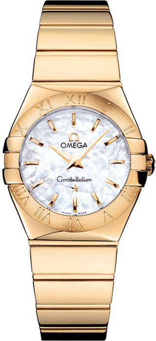 Constellation Solid Gold Women's Watch by Omega – gold, Model 123.50.27.60.05.004