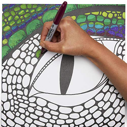 Sharpie 1 Count (Pack of 72) / Black / Permanent,Fine Permanent Markers