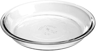 Anchor Hocking Oven Basics Pie Plate Glass, 9", 9", Clear