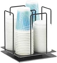 Cal-Mil 1212-4 Revolving Lid/Ramekin Organizer Holds up to 4" Diameter, Iron