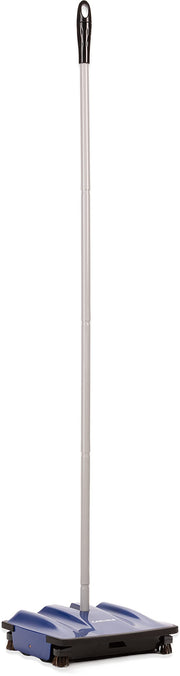 Carlisle FoodService Products Duo-Sweeper Rubberized Carpet and Floor Sweeper – Efficient Manual Cleaning for Restaurants with Low Pile Carpets – Broom