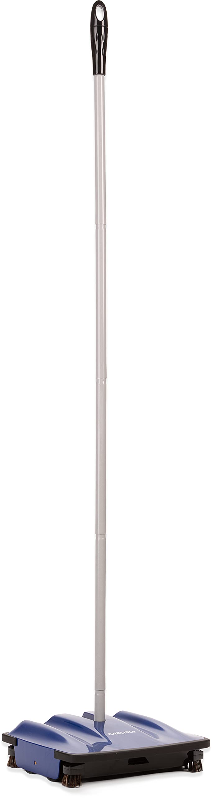 Carlisle FoodService Products Duo-Sweeper Rubberized Carpet and Floor Sweeper – Efficient Manual Cleaning for Restaurants with Low Pile Carpets – Broom