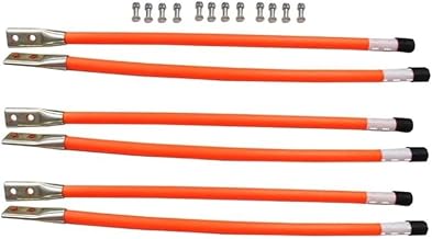 Buyers Products 1308205 Marker, Nylon, Fluor ORN, 24in, W/Refl Decal, Replaces Western #62595 - Lot of 3